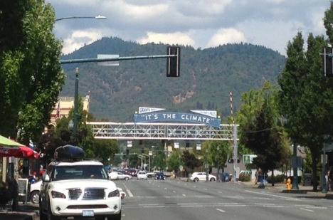 It's the Climate Sign in Grants Pass