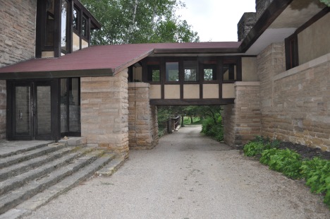 The Entrance to Hillside at Taliesin