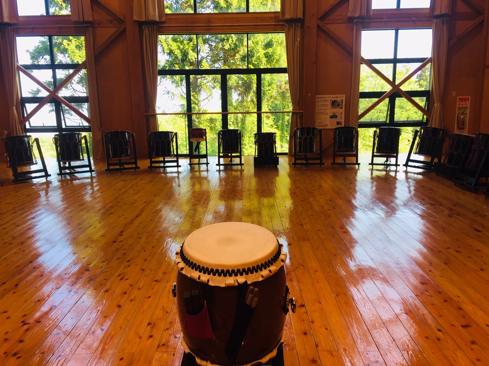 Kado Center main drumming room